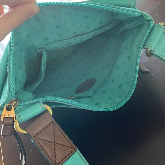 Fossil leather crossbody - Picture 5 of 6